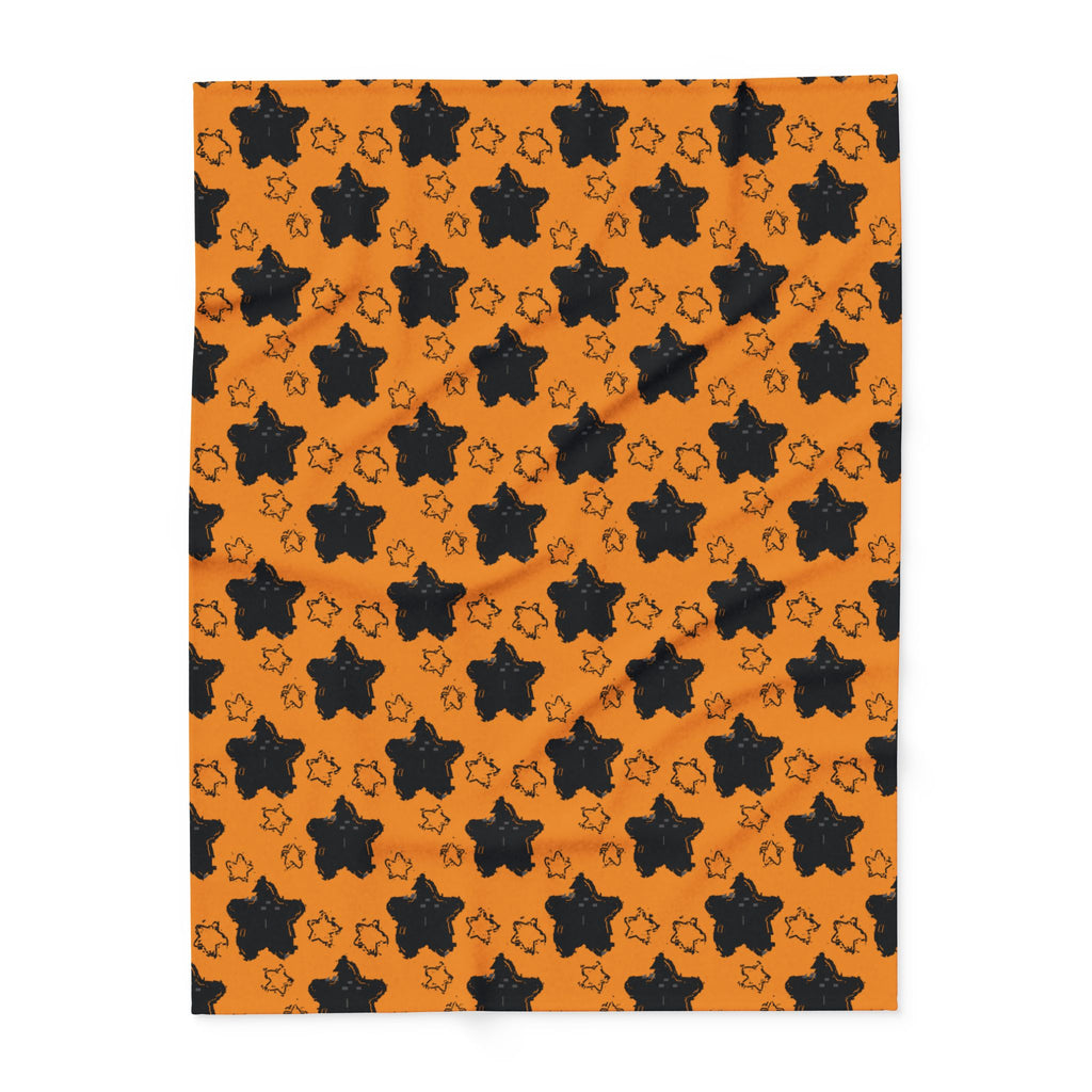 Sternenmuster Plüschdecke – Himmlische Wohndecke für ruhige Abende