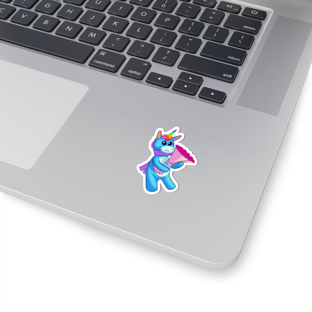 US-Version Einhorn-Aufkleber-Set – Regenbogen, Blumen & Magische Planer-Sticker