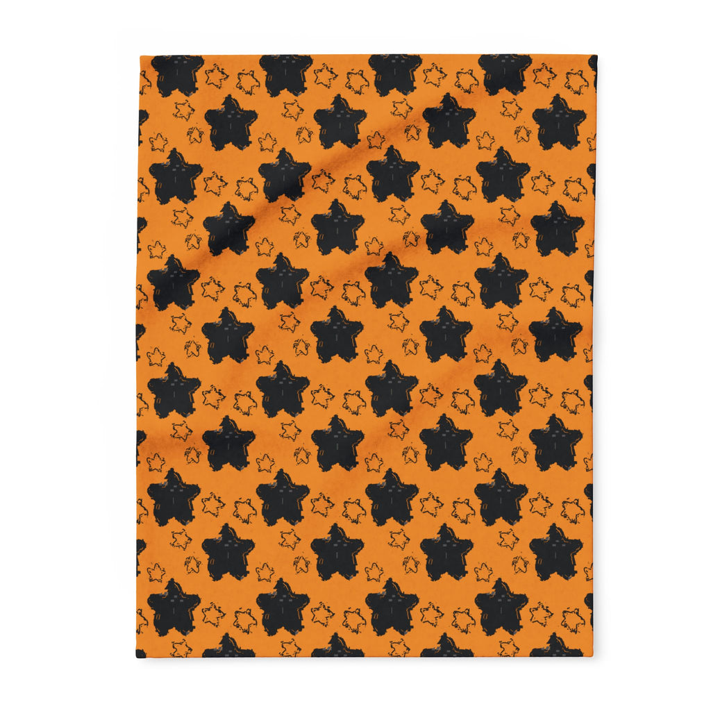 Sternenmuster Plüschdecke – Himmlische Wohndecke für ruhige Abende