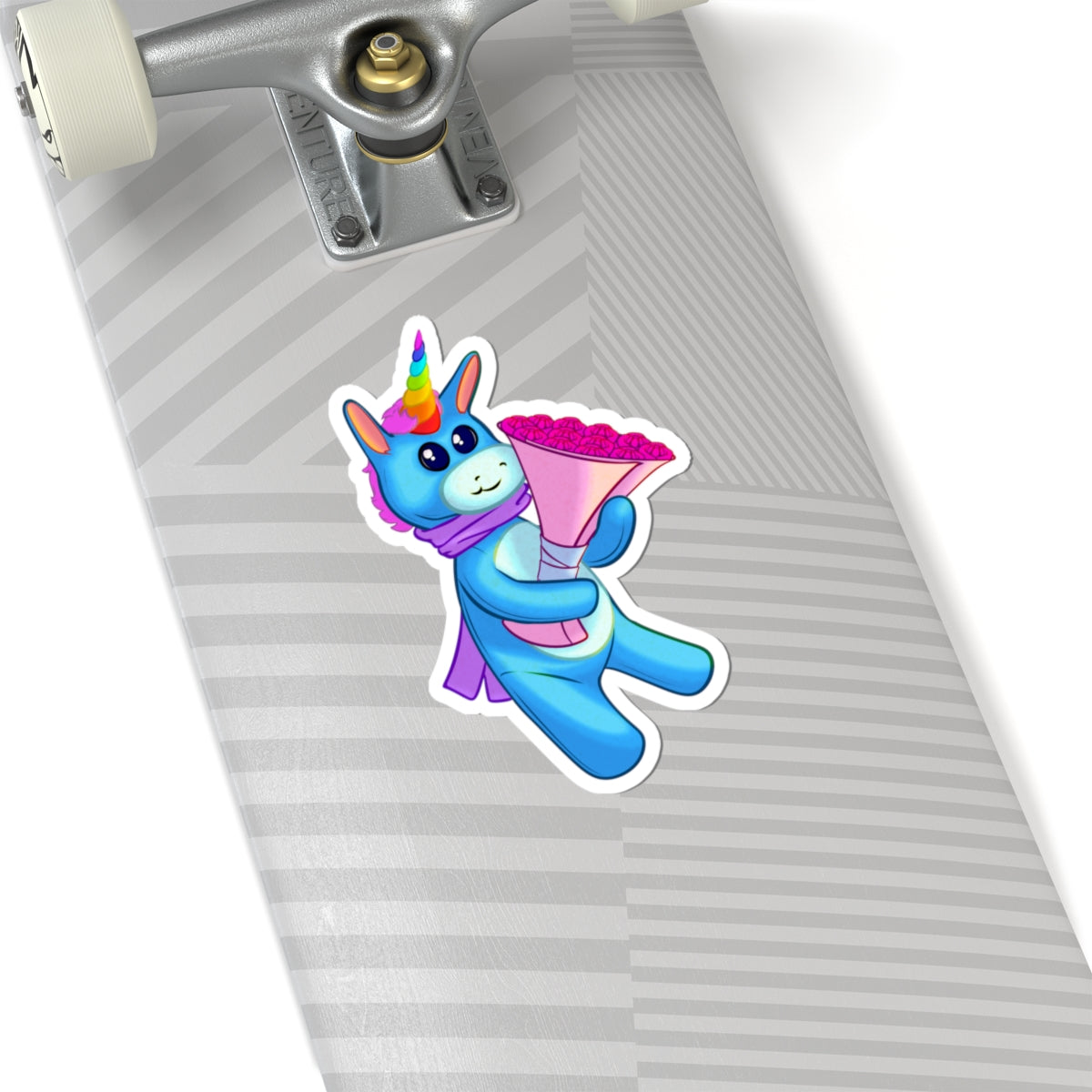 US-Version Einhorn-Aufkleber-Set – Regenbogen, Blumen & Magische Planer-Sticker