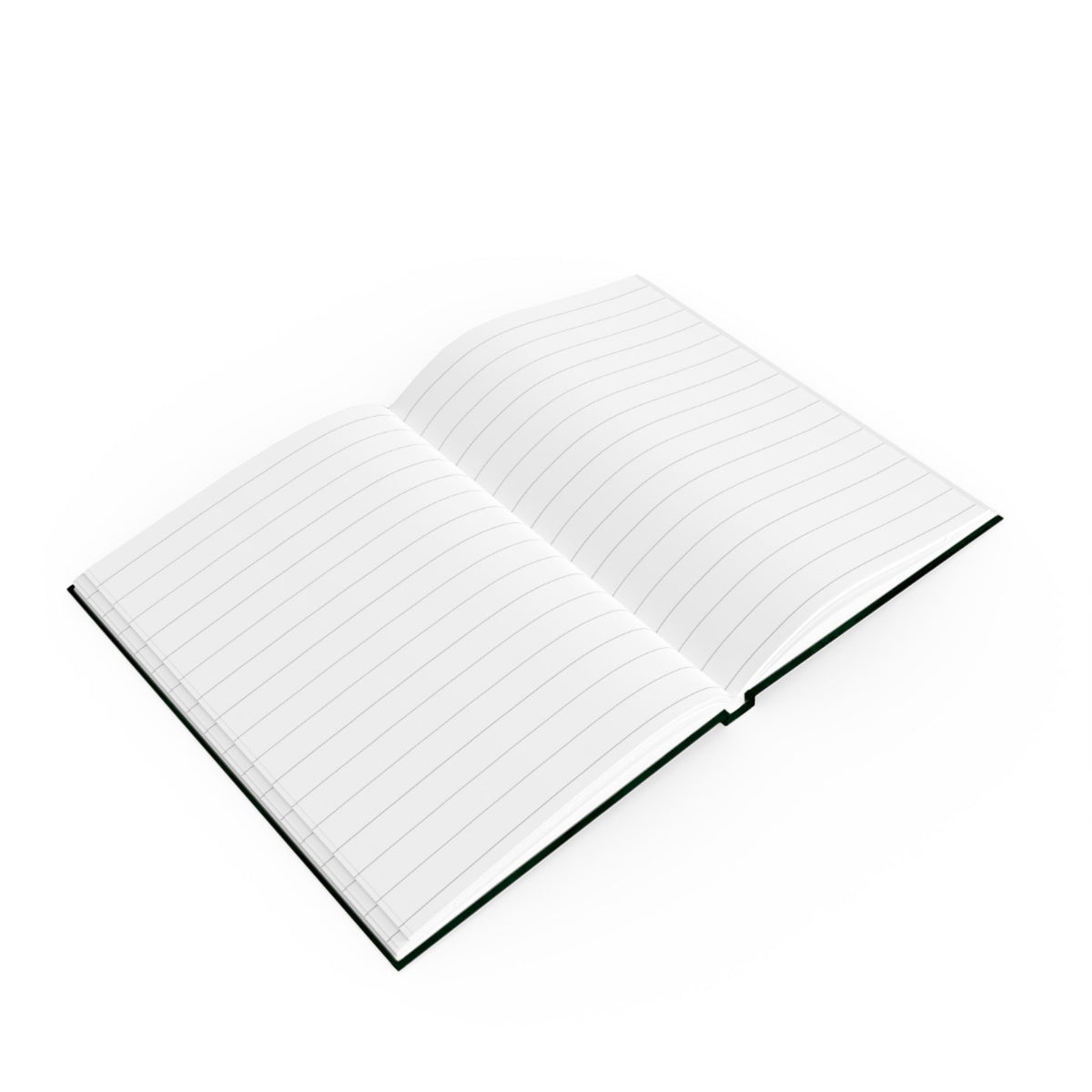 Grünes Horror-Skull Hardcover Journal – Raum für dunkle Neugier