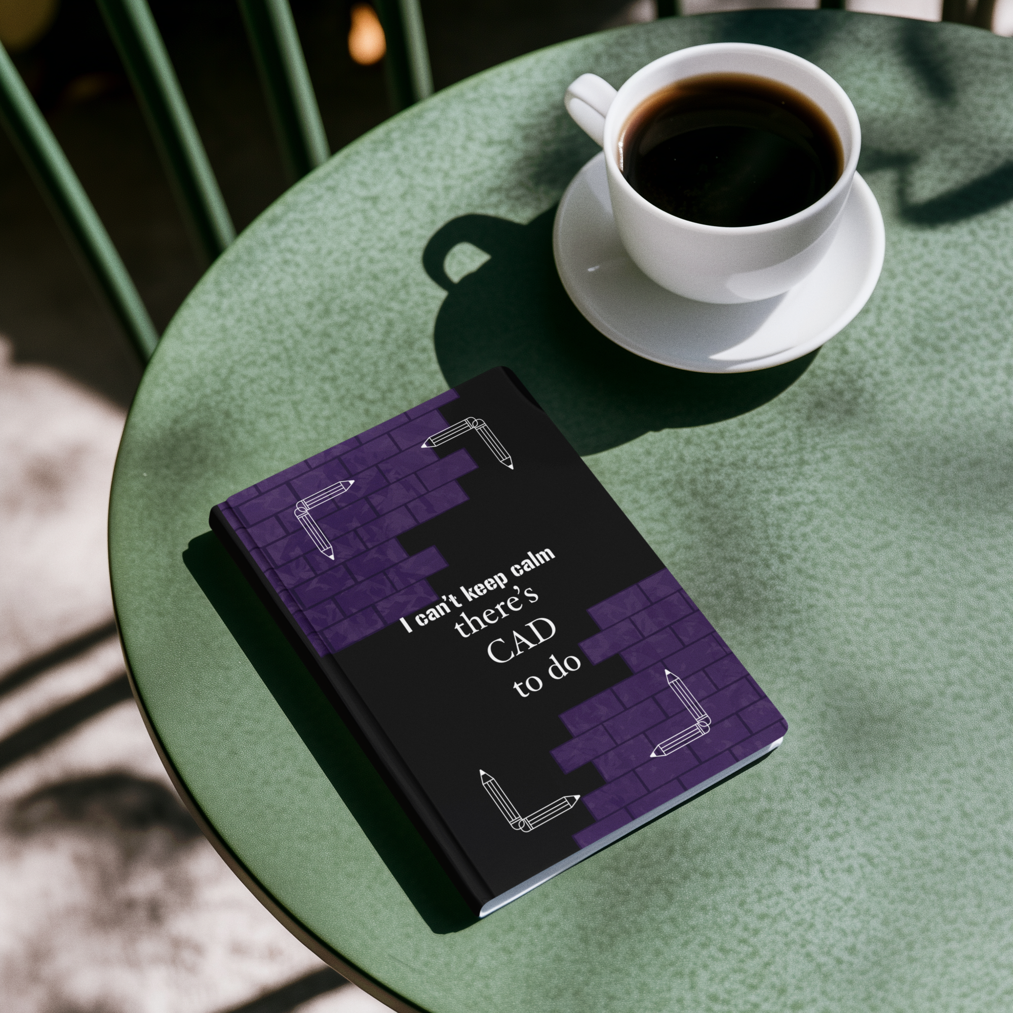 CAD Hardcover Journal für Architekturstudierende – Struktur für räumliches Denken