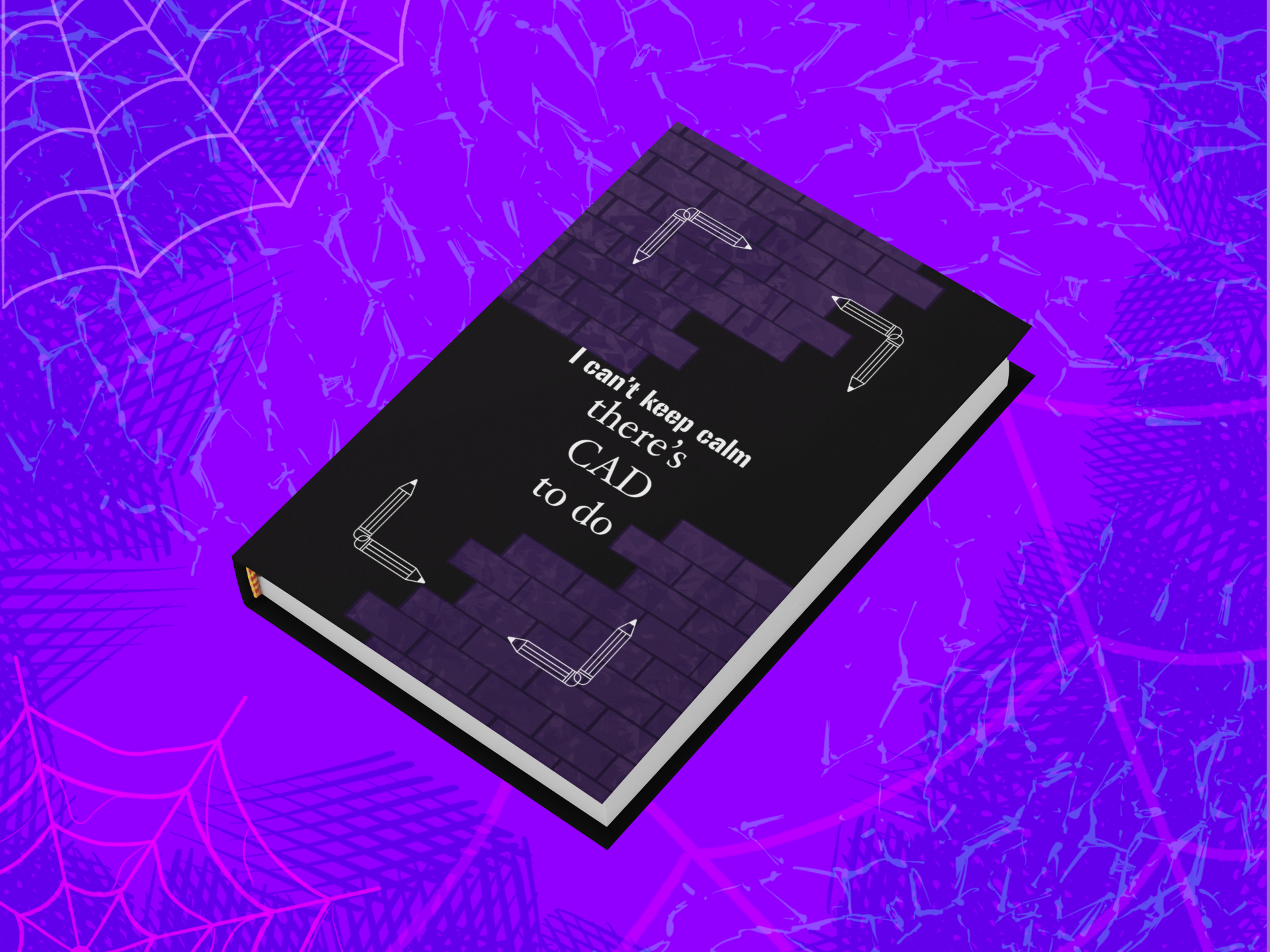 CAD Hardcover Journal für Architekturstudierende – Struktur für räumliches Denken