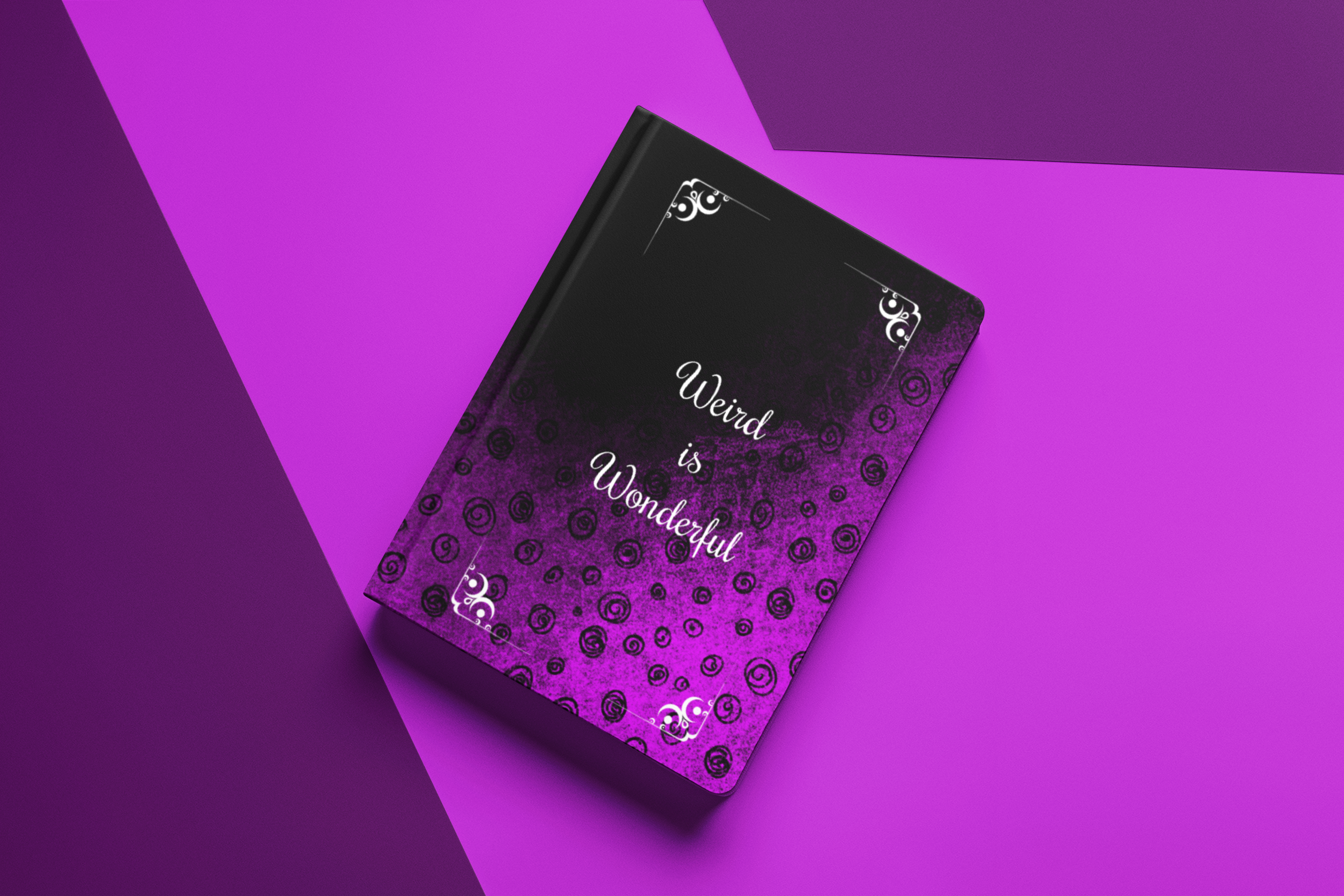 Hardcover Journal für kreative Persönlichkeiten – Raum für eigene Gedanken