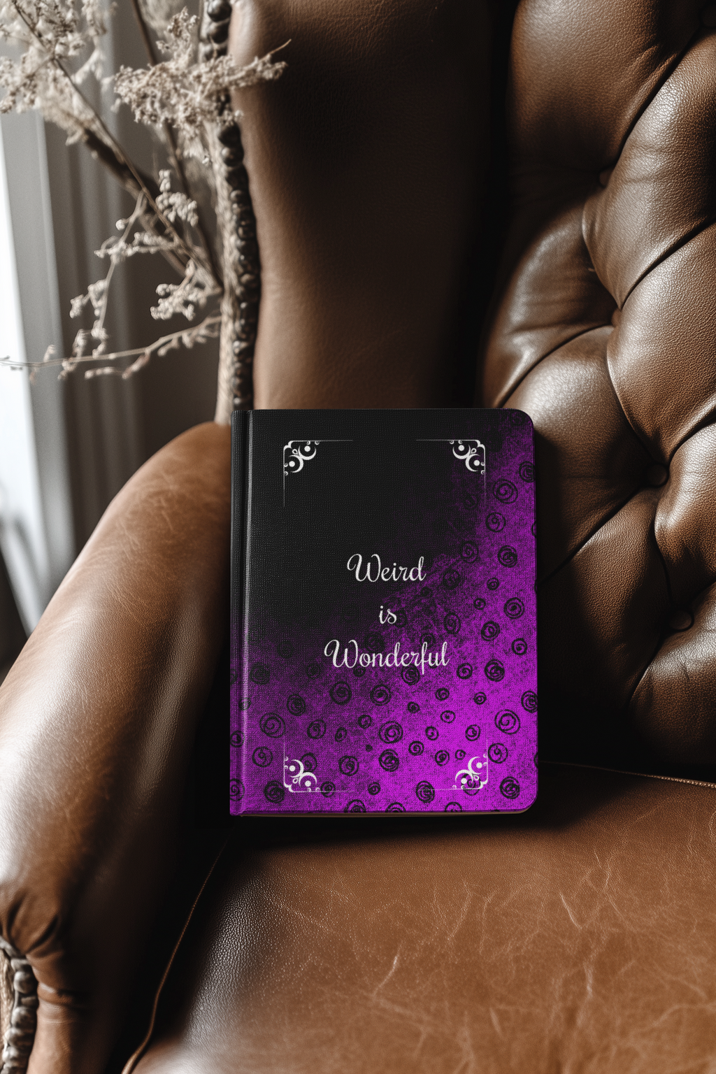 Hardcover Journal für kreative Persönlichkeiten – Raum für eigene Gedanken