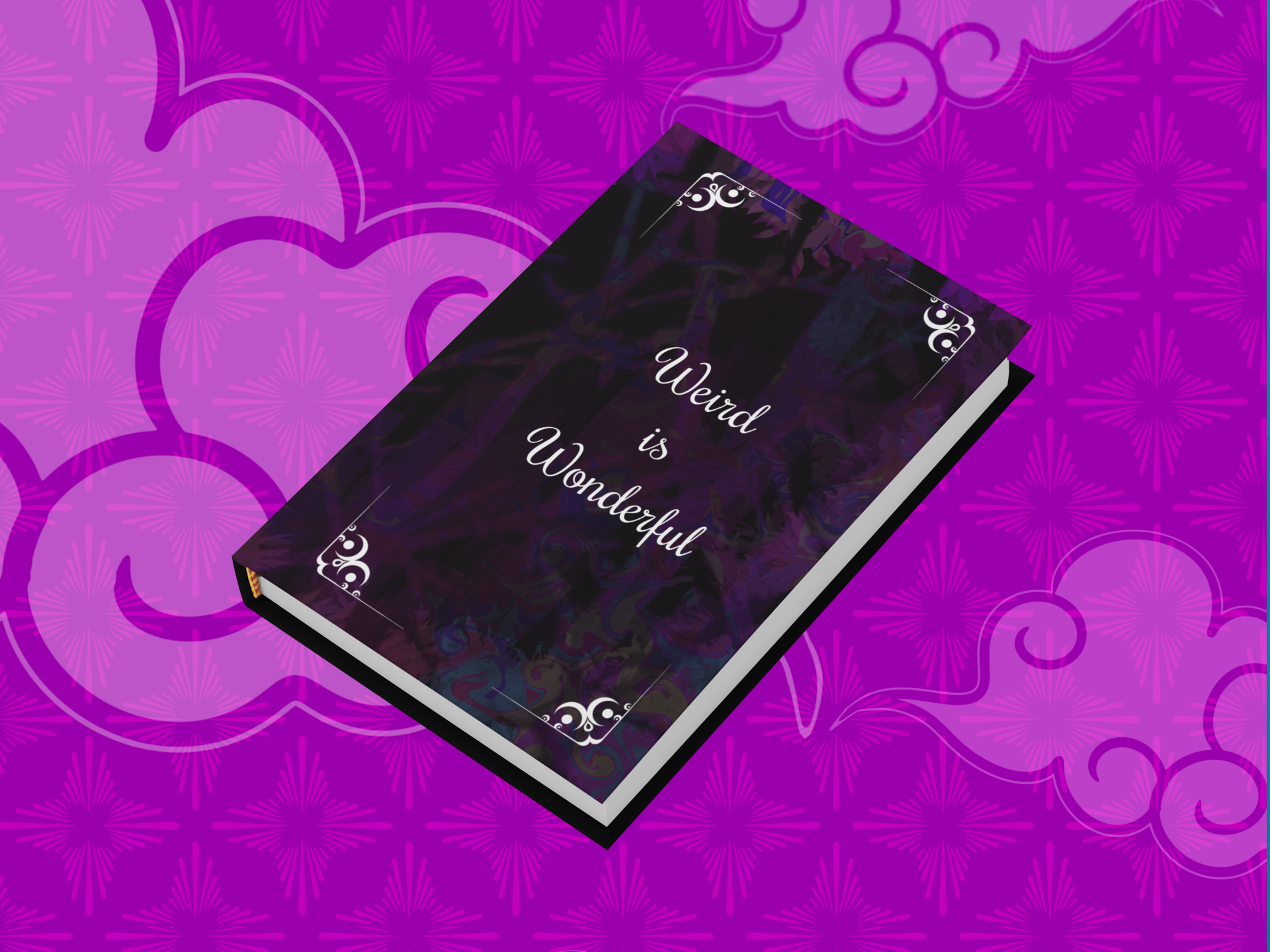 Weird Is Wonderful Hardcover Journal – Unkonventionelles Denken feiern