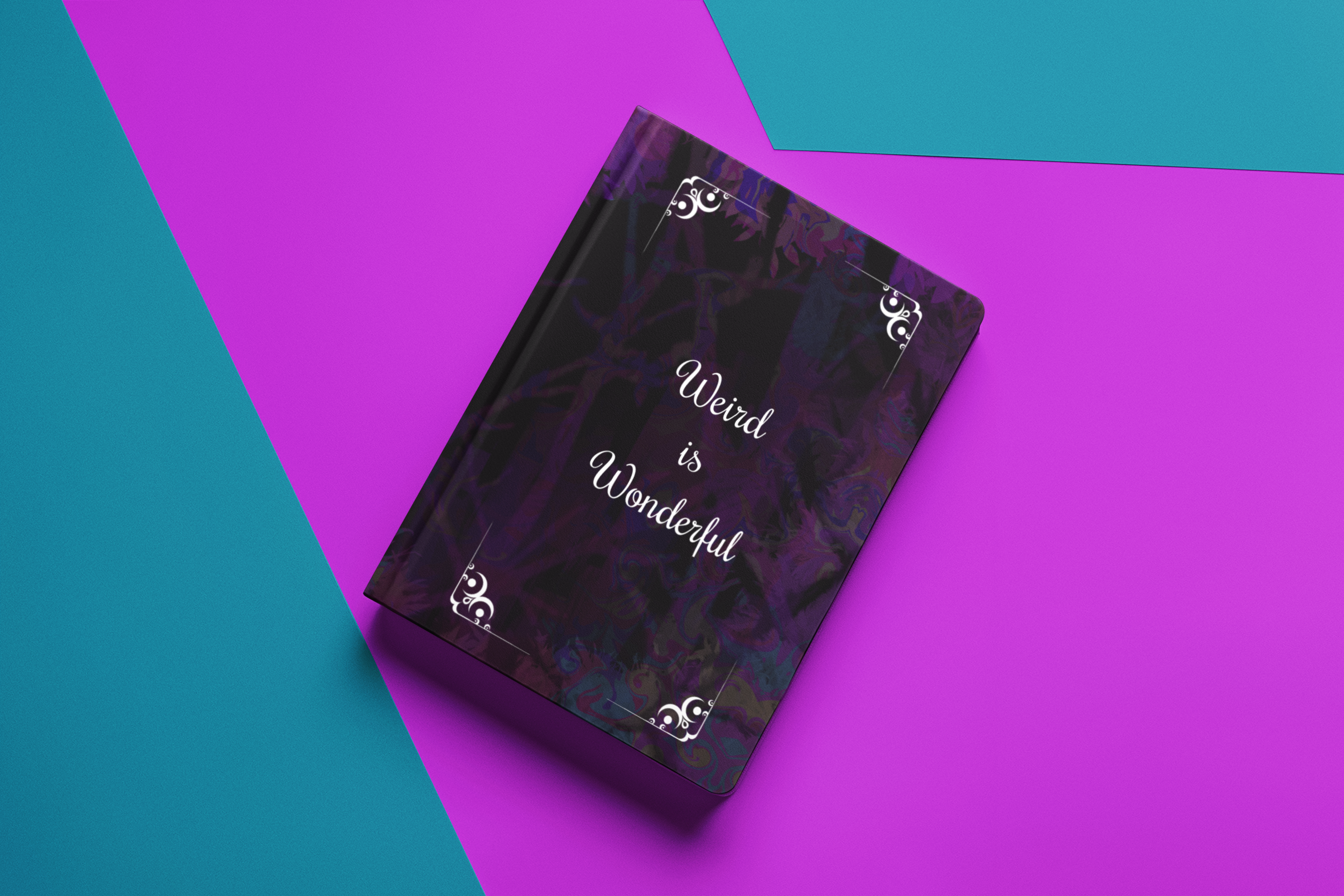 Weird Is Wonderful Hardcover Journal – Unkonventionelles Denken feiern