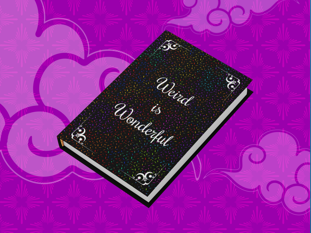 Weird Is Wonderful Hardcover Journal – Raum für unkonventionelle Gedanken