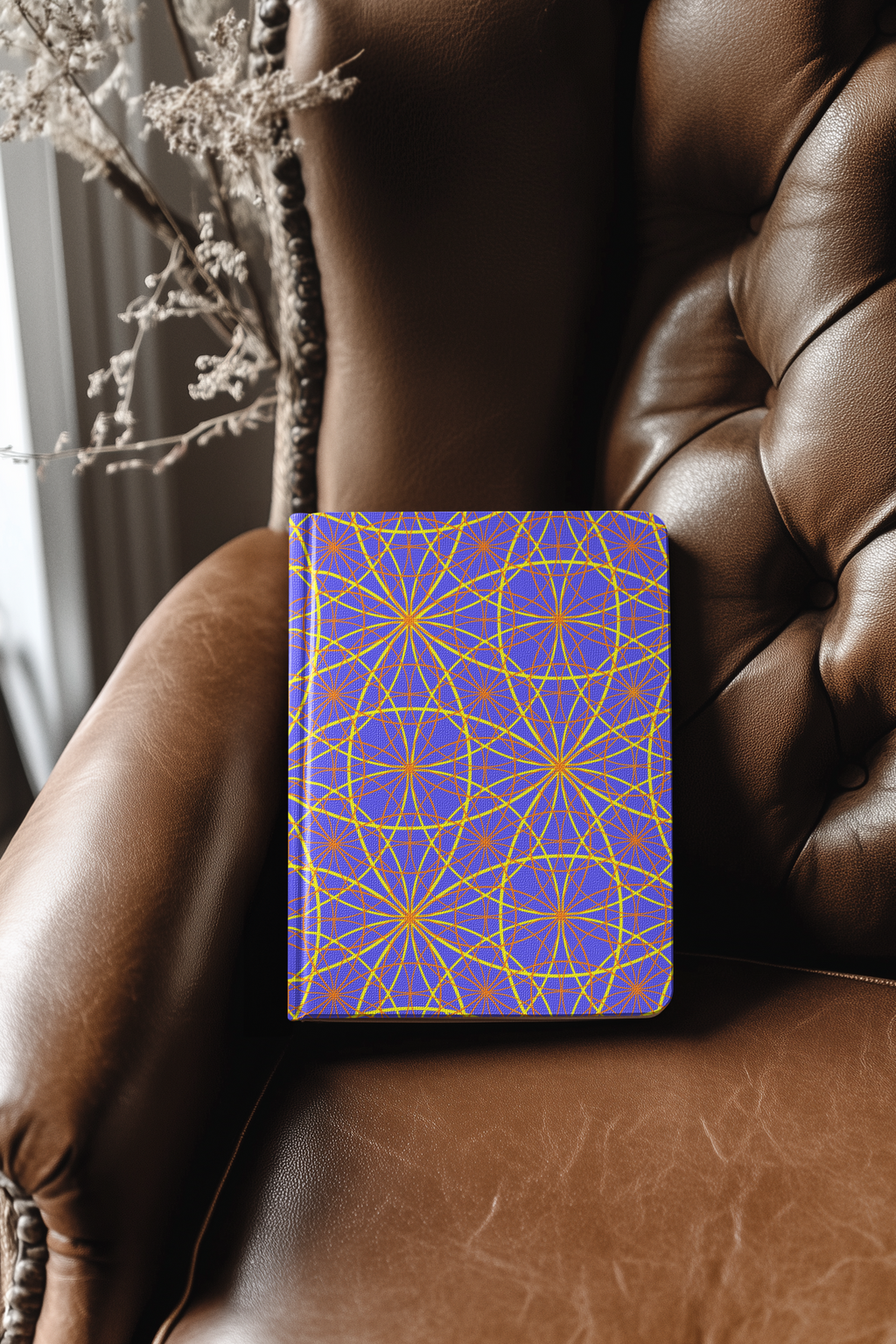 Geometrisches Hardcover Journal – Struktur für abstrakte Gedanken