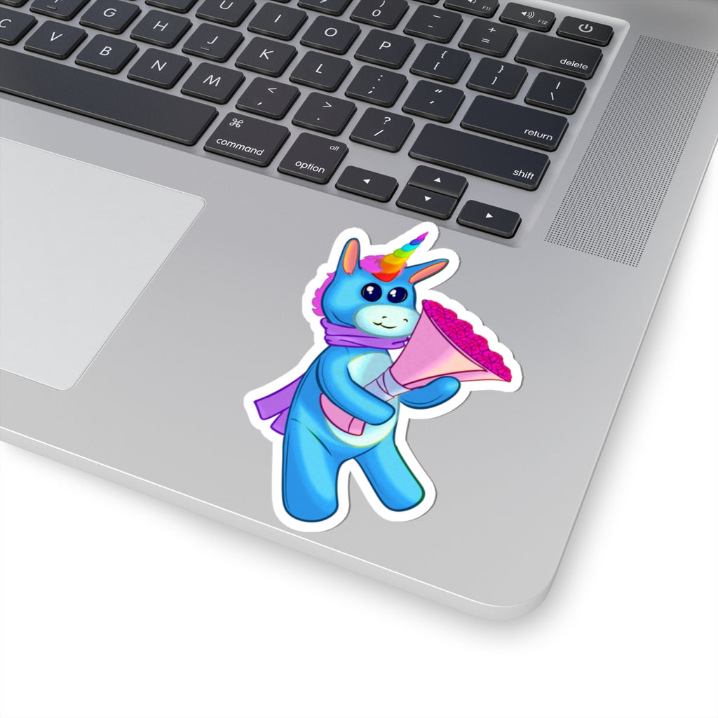 US-Version Einhorn-Aufkleber-Set – Regenbogen, Blumen & Magische Planer-Sticker