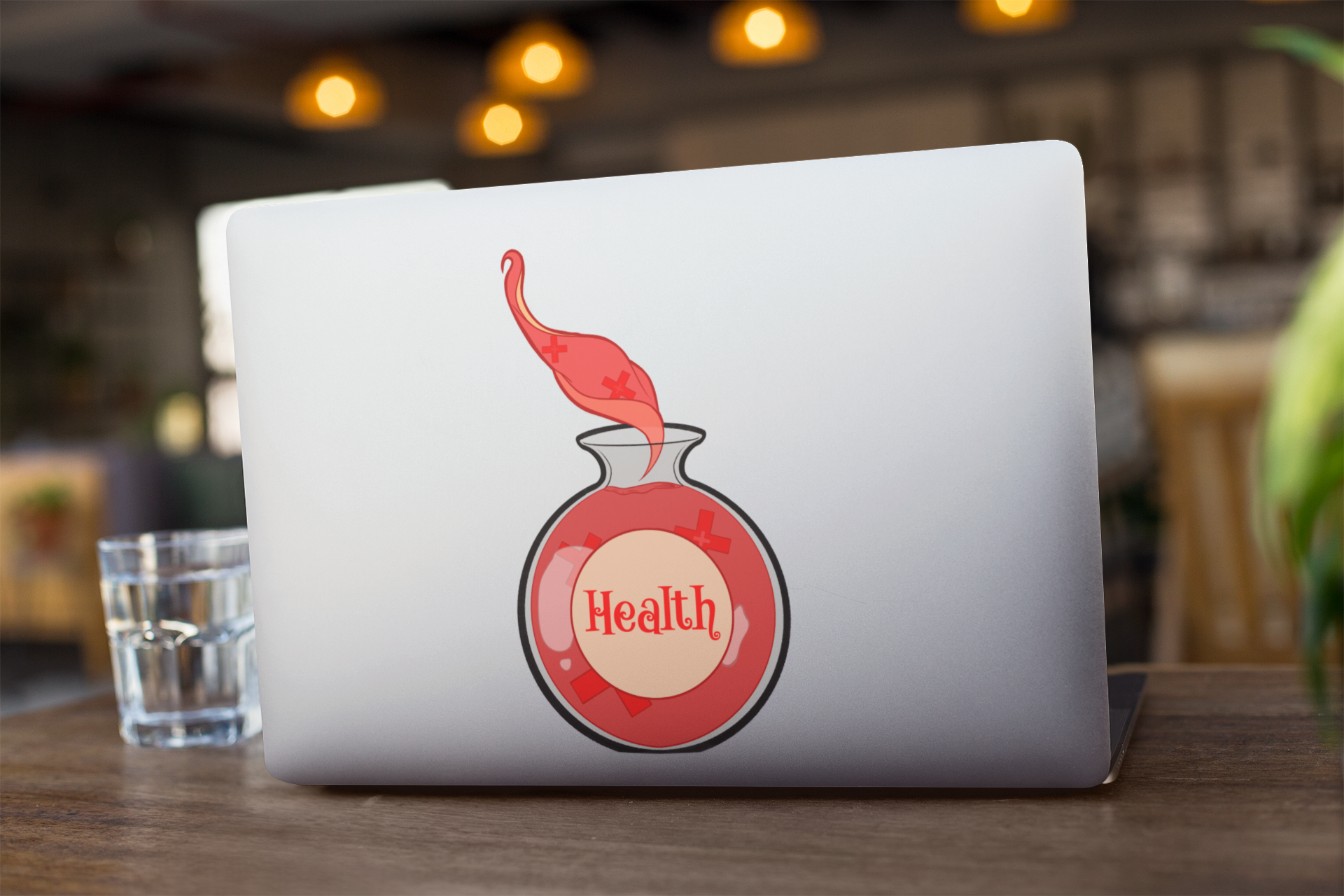 Health Potion Sticker | Fantasy‑RPG Vinyl‑Aufkleber (matt)