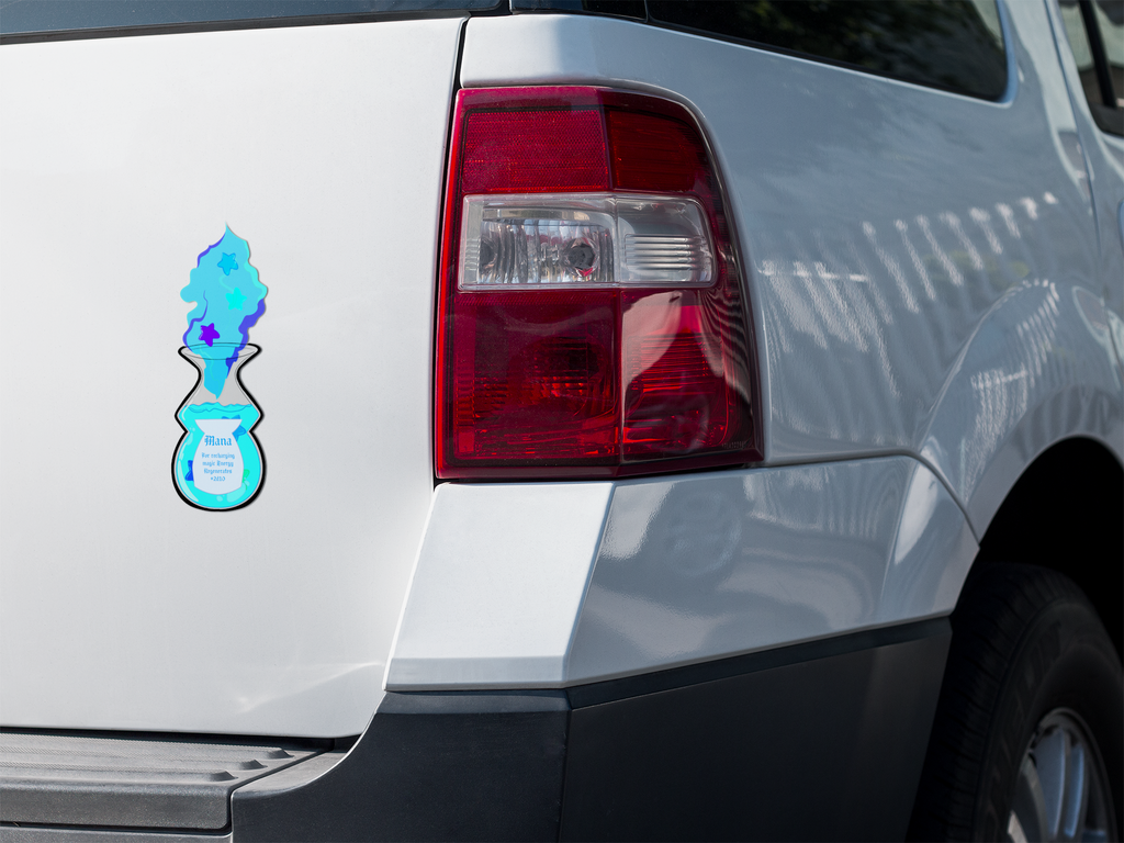 Mana Potion Sticker | Fantasy‑RPG Vinyl‑Aufkleber (matt)